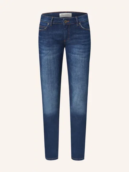 Marc O'polo Skinny Džíny Alby cashmere dark blue wash modré