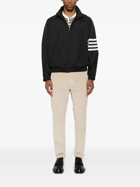 Geacă Thom Browne cu dungi negru