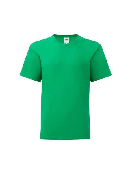 Tricou copii Fruit Of The Loom verde