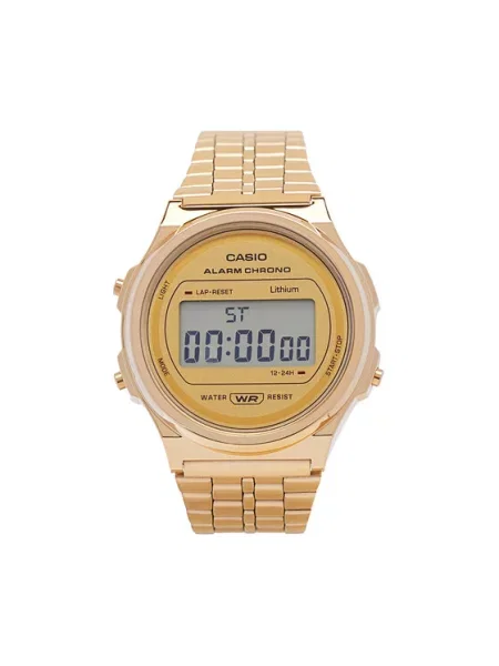 Retro ure Casio zlata