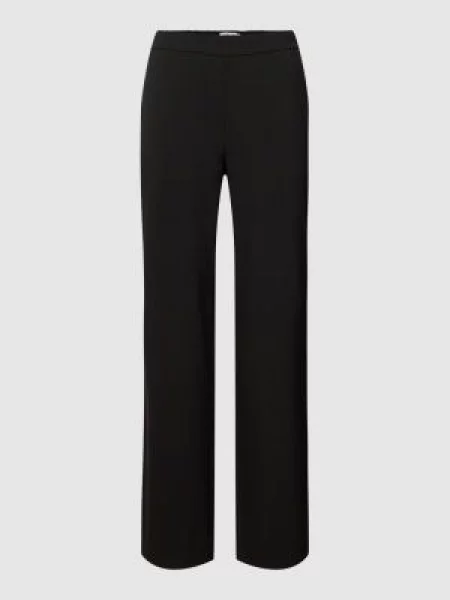 Spodnie z elastycznym pasem model ‘CHANA’ Moss Copenhagen czarne