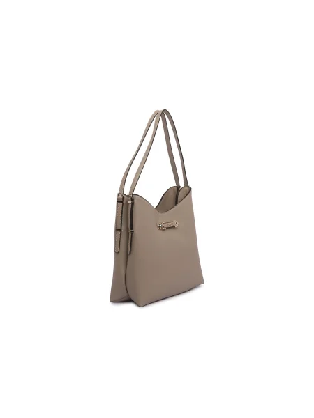 Geanta hobo Guess bej