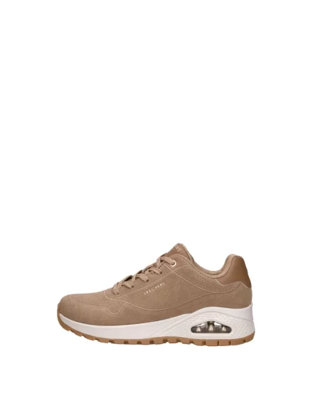 Sneakersy Skechers brązowe