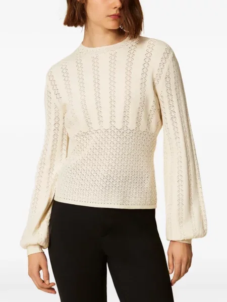 Pulover Twinset cu decolteu în U