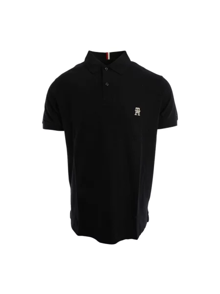 Koszulka polo Tommy Hilfiger czarna