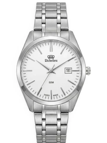 Ceas Richelieu Swiss cu imagine alb