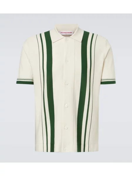 Pruhovaná košile Orlebar Brown bílá