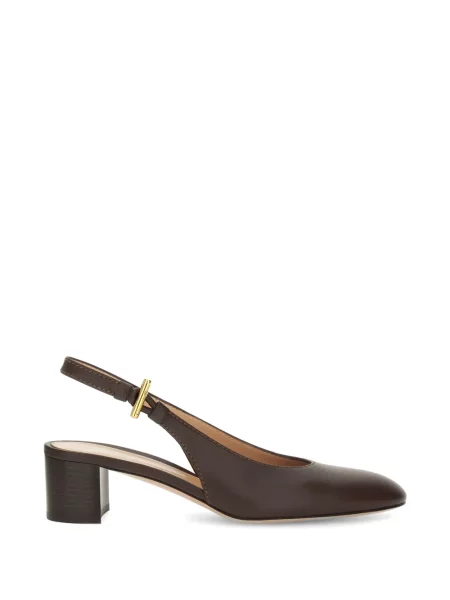 Pantofi cu toc Gianvito Rossi slingback maro