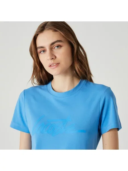 Lacoste футболка синя
