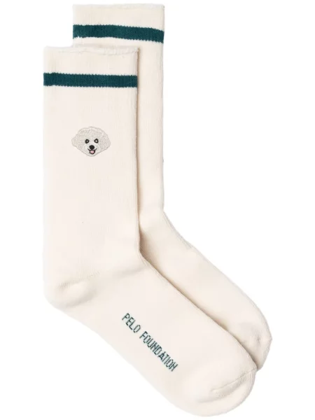 Șosete Pelo Foundation alb