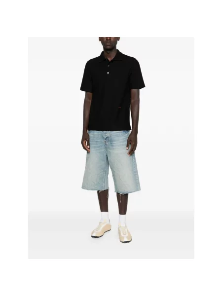 Koszulka polo Lanvin z logo czarna