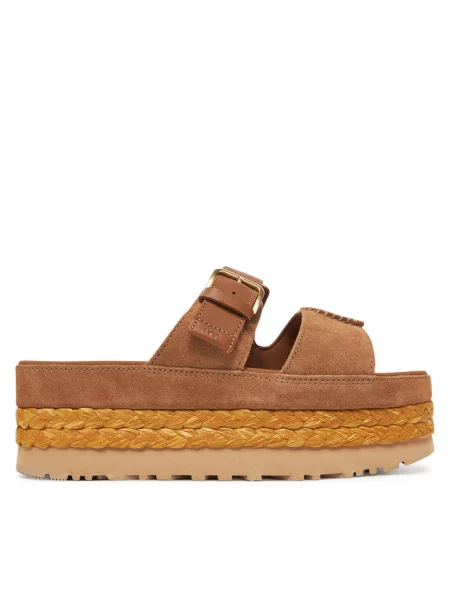 Klapki Ugg brązowe