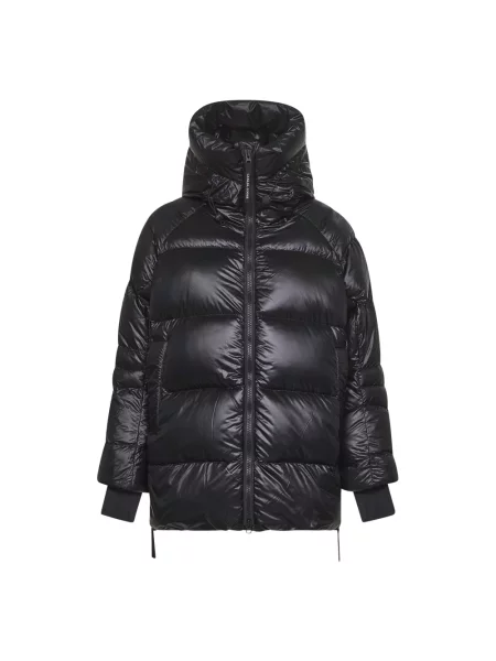 Kurtka puchowa Canada Goose z kapturem czarna