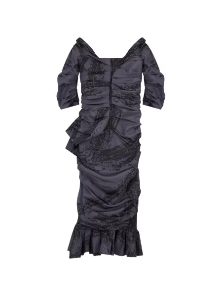 Rochie Moschino cu volane gri