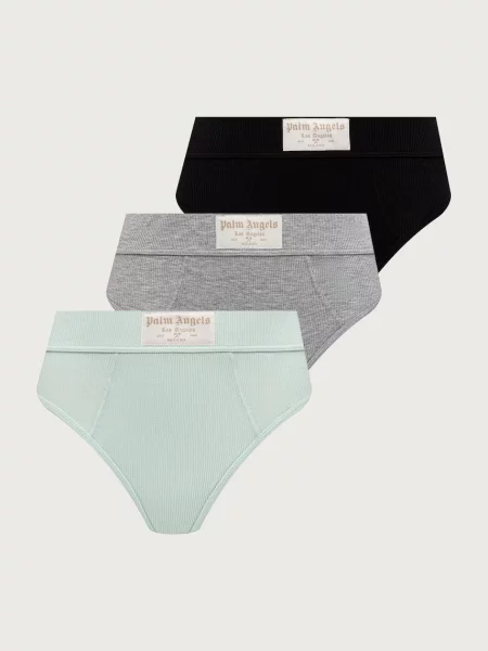 Palm Angels tangá dámske s viskózou sivá