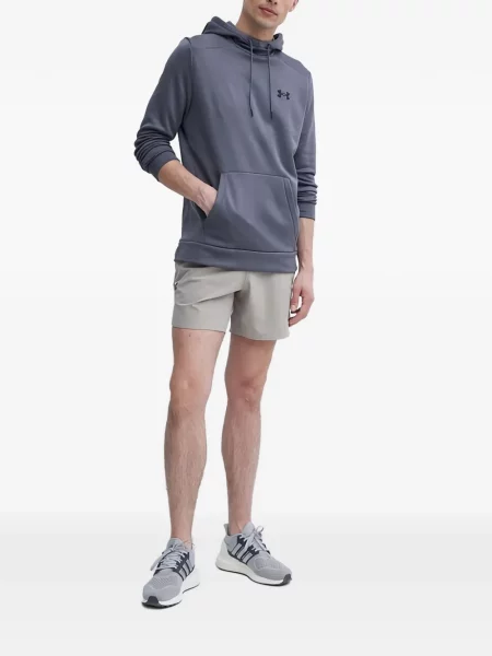 Hanorac cu glugă Under Armour cu autograf gri