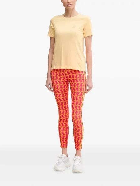 Tricou Compressport cu imagine galben
