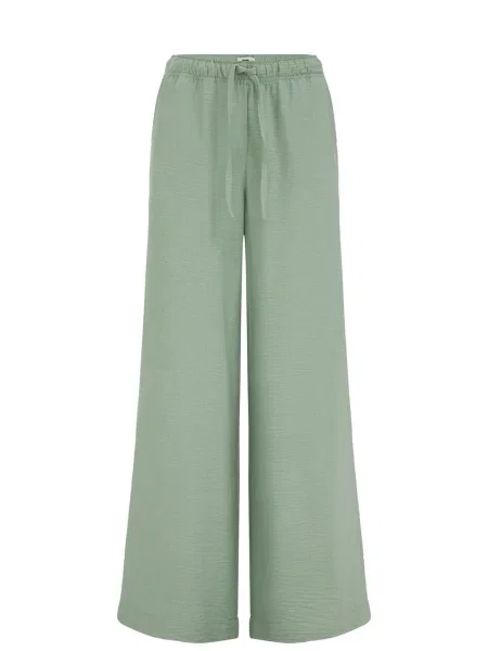 WE Fashion Pantaloni mentă verde