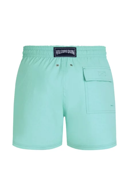 Slip de baie Vilebrequin din jacard verde