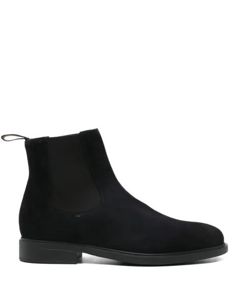 Botine Doucal's din piele de căprioară albastru