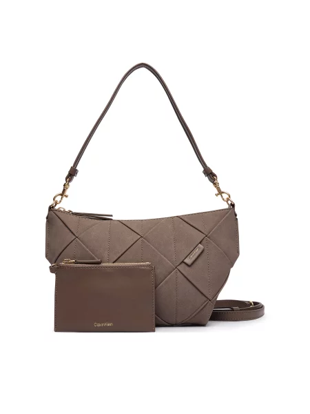 Calvin Klein crossbody torbica rjava