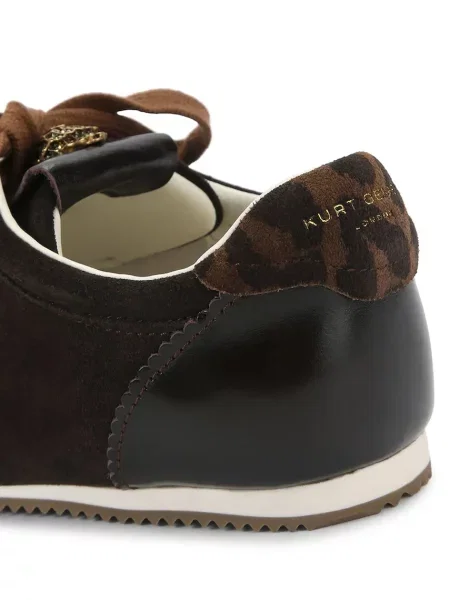 Kurt Geiger Sneakers tornacipő Islington | hasított bőr fekete