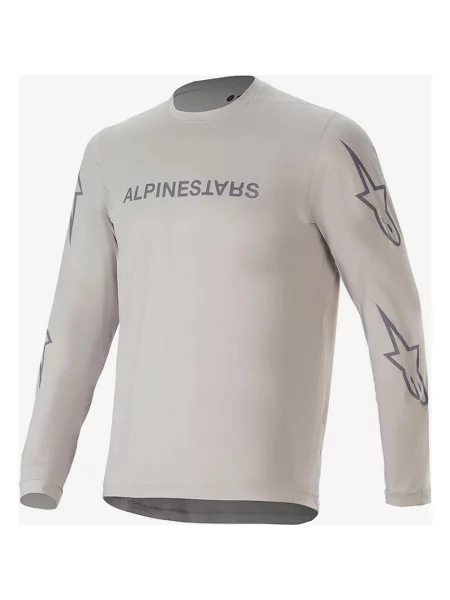 Koszulka rowerowa Alpinestars A-Dura Switch długi rękaw szary S biały