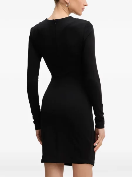 Rochie mini Silvian Heach drapată negru