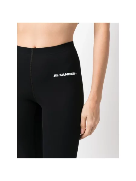 Spodnie Jil Sander czarne