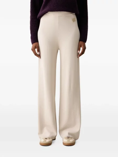 Pantaloni Armani Exchange tricotate cu autograf