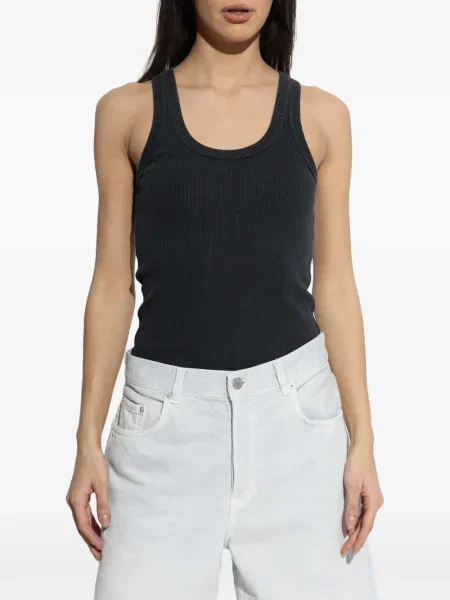 Top Haikure tricotate negru