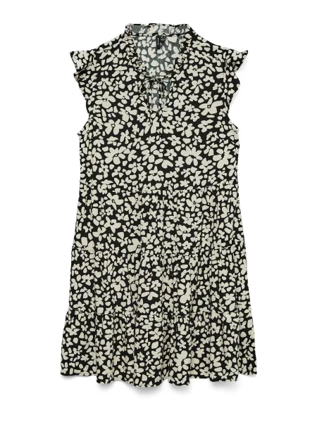 VERO MODA Haljina VMALBA pijeska crna