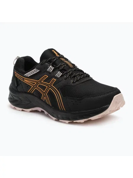 Дамски обувки за бягане ASICS Gel-Venture 9 Waterproof black/stadium orange черно