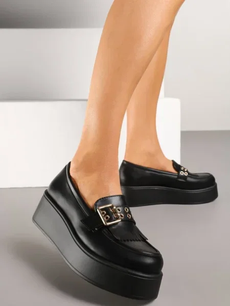 Pantofi casual Florritia negri