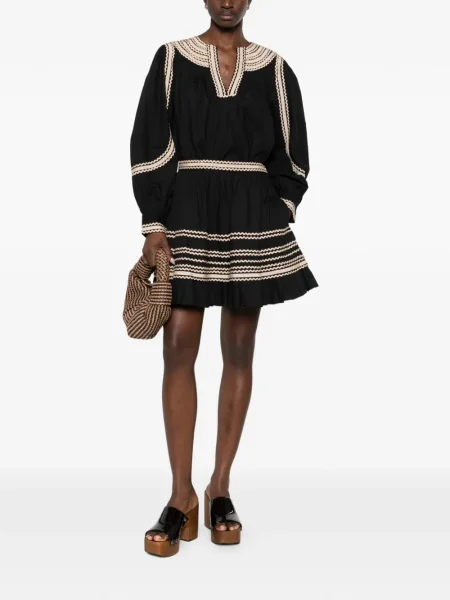Fusta mini Ulla Johnson negru