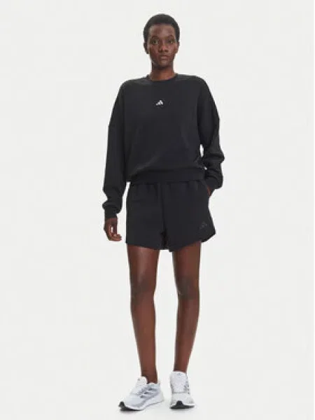 Adidas Mikina Essentials Small Logo Feelcozy černá