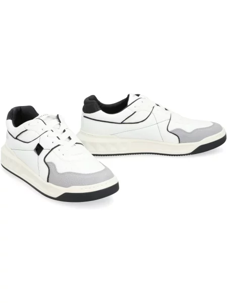 Sneakersy Valentino Garavani skórzane białe