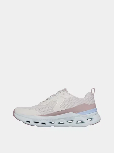 Кожаные повседневные кроссовки Skechers розовые