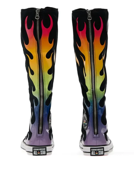 Маратонки Converse Chuck Taylor All Star на платформе с катарама синьо