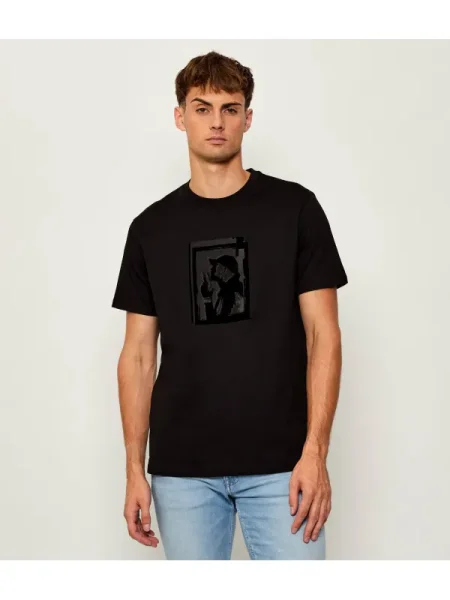 Armani Exchange Tricou negru