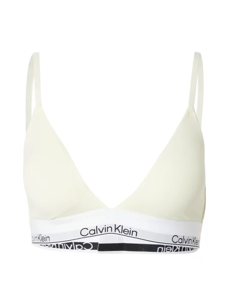 Calvin Klein Underwear Sutien galben deschis / gri deschis / negru alb