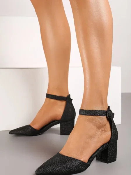 Pantofi cu Leanelith negri