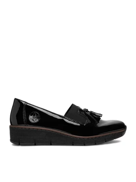 Rieker Pantofi negru
