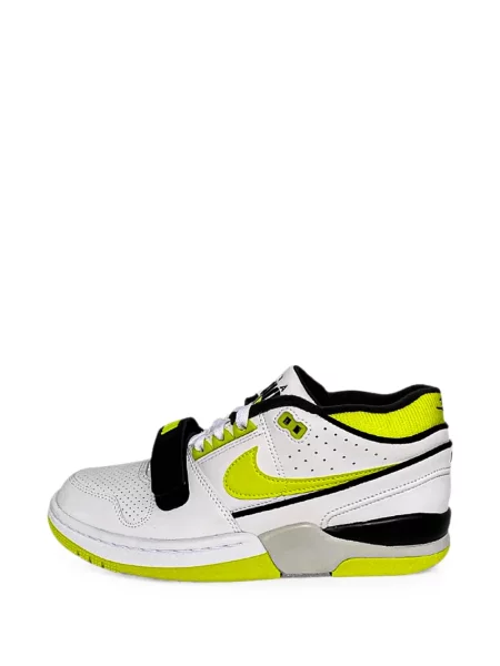 Sneakerși Nike cu bretele alb