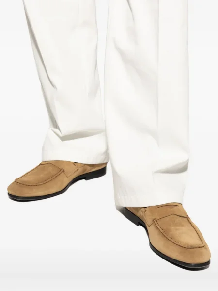 Pantofi loafer Tod's din piele de căprioară