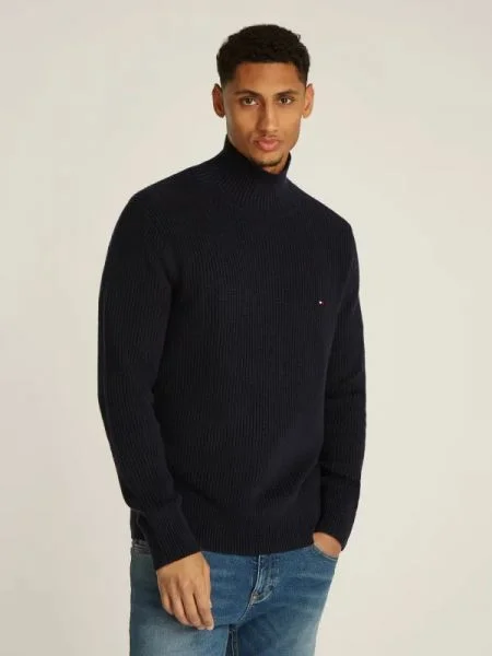 Tommy Hilfiger Kötött pulóver kék
