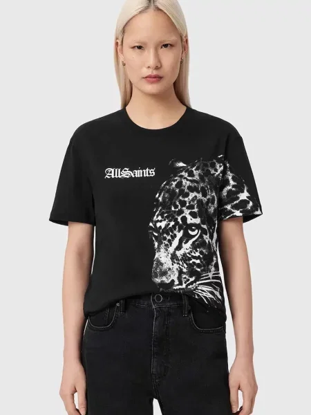 AllSaints tricou din ZAYA alb