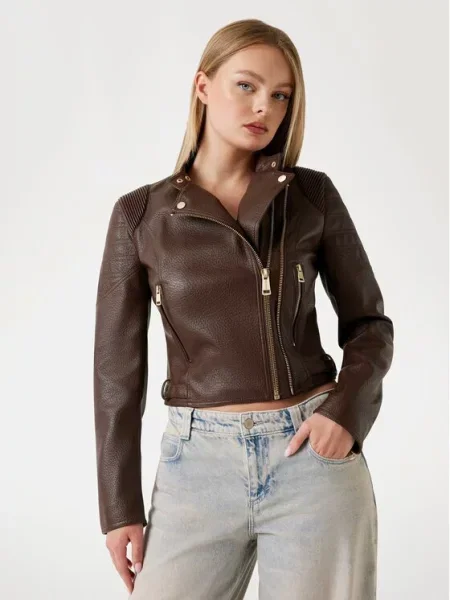 Guess Prehodna jakna rjava