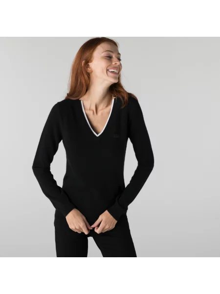 Свитер Lacoste черный