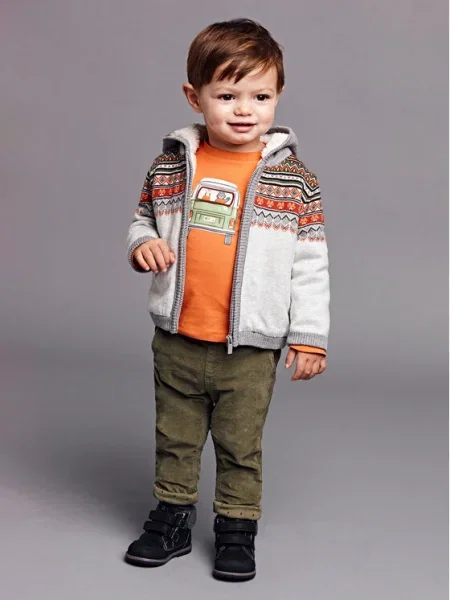 Mayoral Pantaloni din Jogger Fit verde